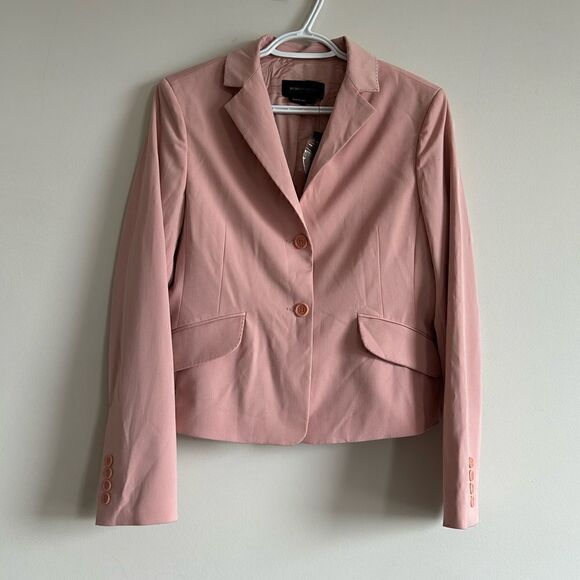 NWT BCBGMaxAzria Pink Long Sleeves Blazer - Picture 1 of 8